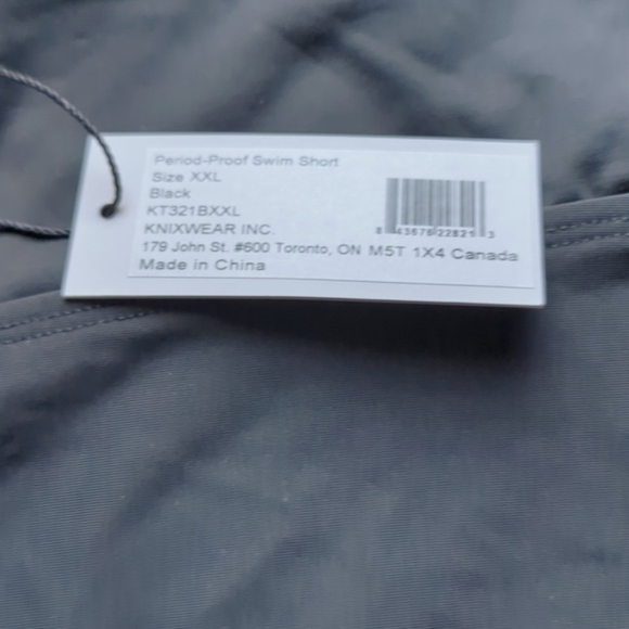 Knix Hip Hugger Period Proof Swim Shorts Bottom Size XXL - Picture 7 of 7